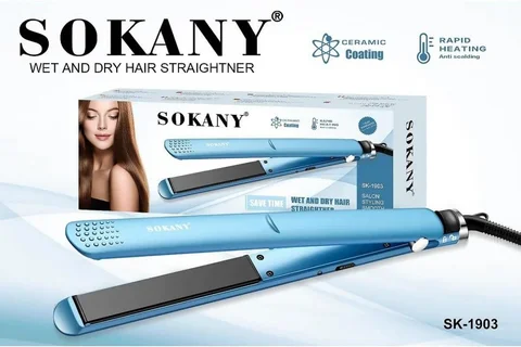 Праска для волосся Sokany SK-1903 керамічна, до 230 °C