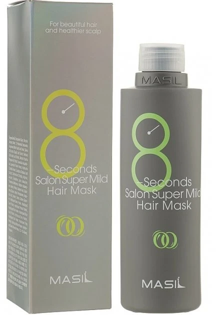 Відновлювальна маска для ослабленого волосся Masil 8 Seconds Salon Super Mild, 200 мл