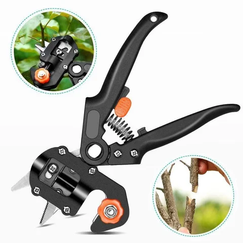 Щеплювальний секатор Grafting Tool з трьома змінними ножами