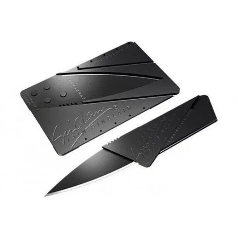 Складаний ніж-кредитка Card Sharp 85,6 × 54 мм, лезо 66 мм