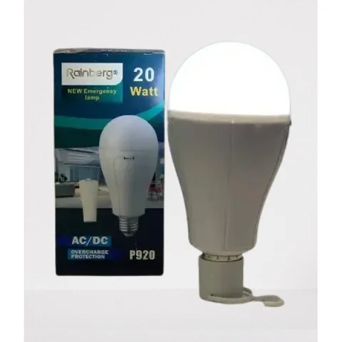 LED-лампа Rainberg P920 20 Вт з 2 акумуляторами 18650, цоколь E27