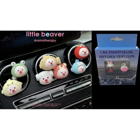 Автомобільний ароматизатор-іграшка на дефлектор 1038 зі змінною таблеткою